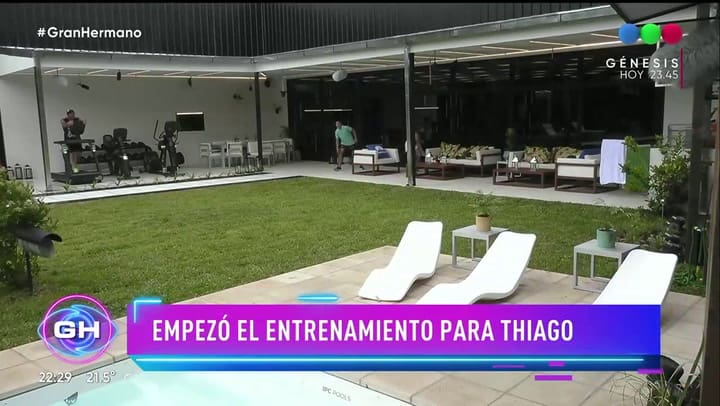 Alfa se molestó con Thiago por 'coparle la cinta'