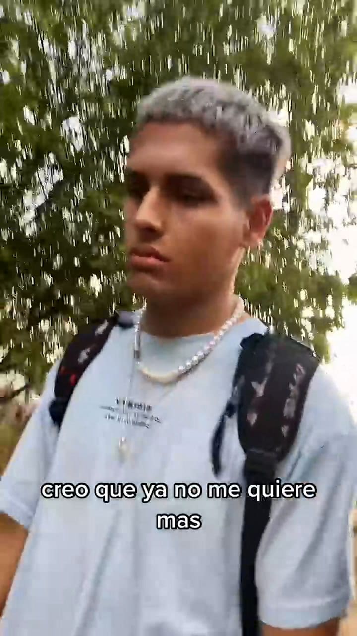 El chico habló tras la viralización