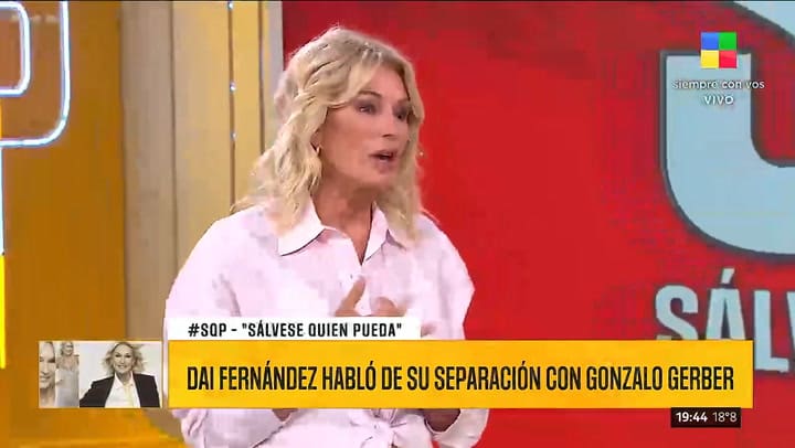 Yanina Latorre asegura que Nico Vázquez y Dai Fernández están juntos