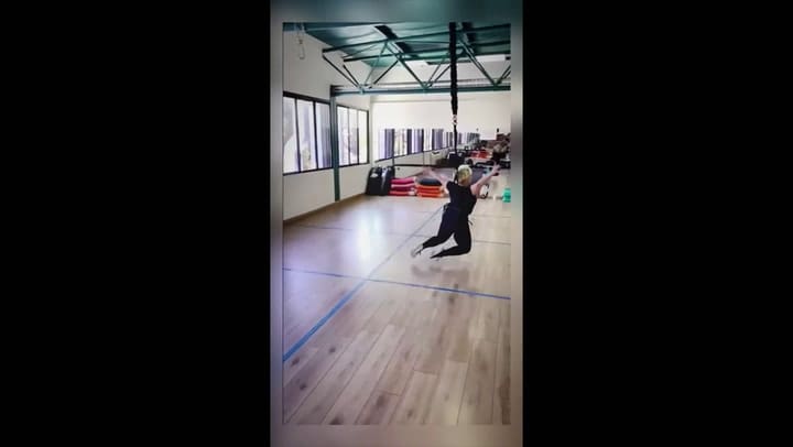 Bungee Training: el entrenamiento que se hace 'volando'