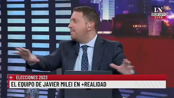 Javier Milei: 'Yo nunca me hubiese sumado a Juntos por el Cambio'