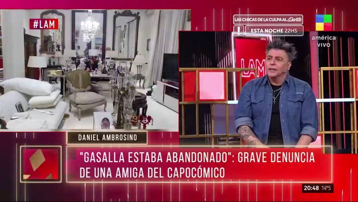 Las imágenes del interior de la casa de Gasalla que tomó una mujer