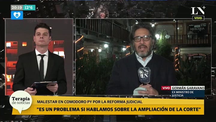 Garavano: 'Genera mucha preocupación los parecidos con la reforma de Ménem'