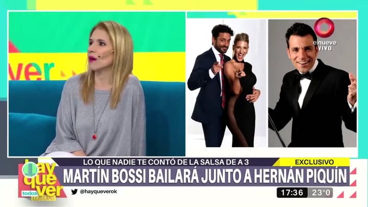 Fernanda Iglesias sorprendió a todos al revelar su secreto romance con Martín Bossi - Fuente: El nue