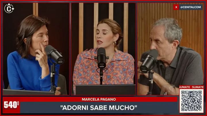 Marcela Pagano acusó a Adorni de ser "cajero" de Karina