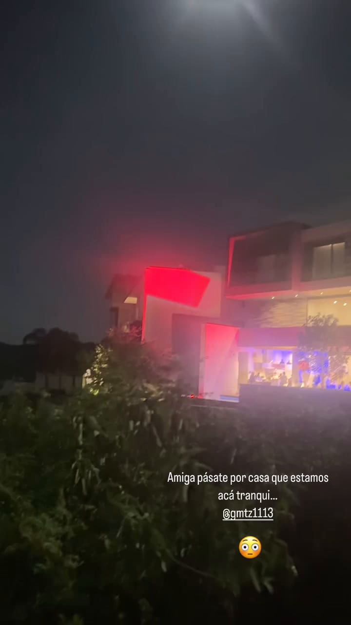 Evangelina Anderson y una despedida subida de tono en México