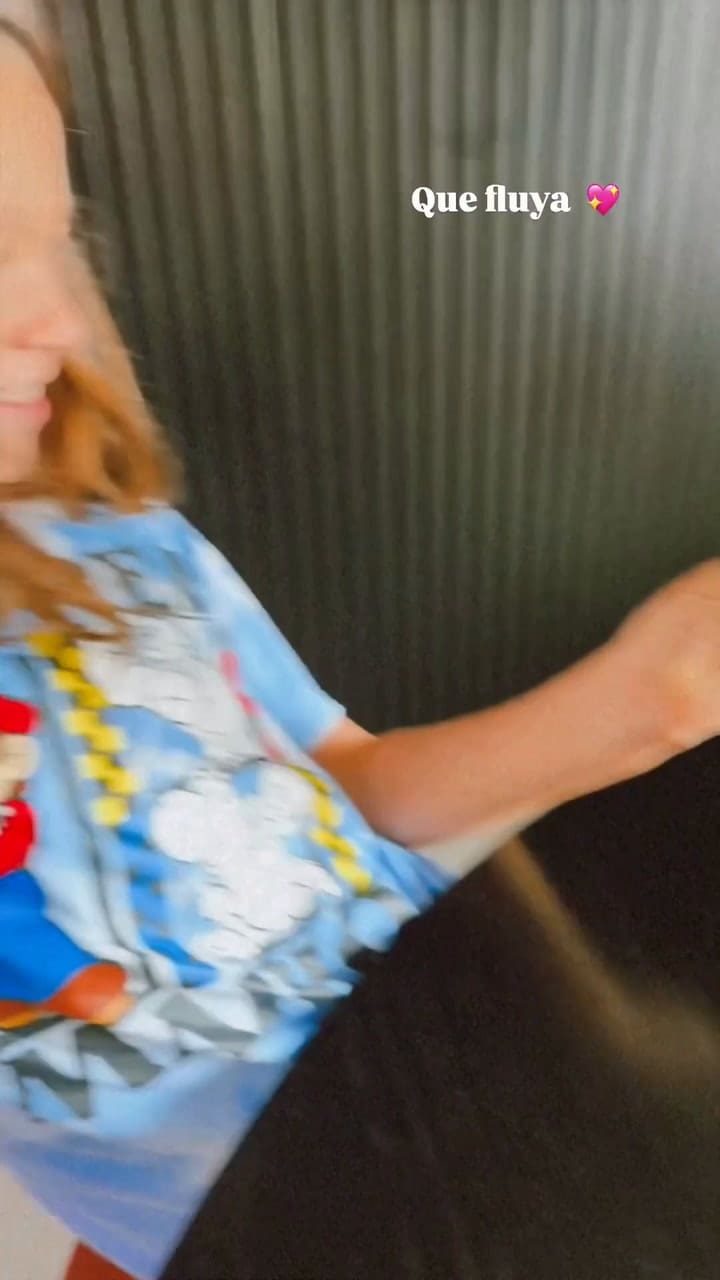 Soledad Fandiño pasa su tiempo con Milo, su hijo, mientras se recupera