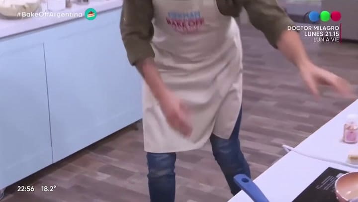 Un participante de Bake Off Argentina sufrió un ataque de nervios en medio del programa