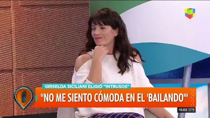 Griselda Siciliani habló en Intrusos - Fuente: América Tv