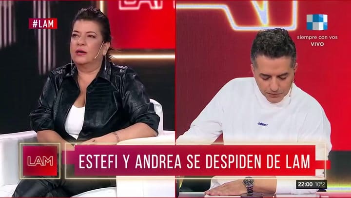 Andrea Taboado sobre su salida de LAM