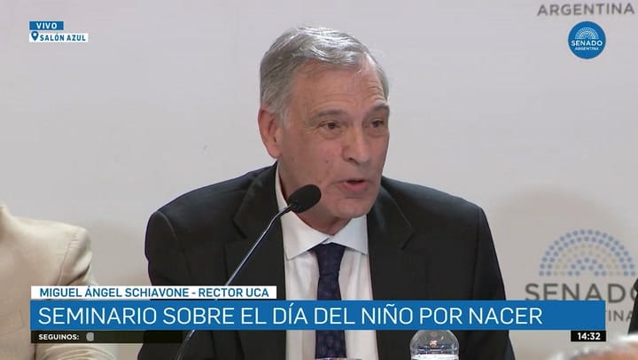 Polémica por los dichos del rector de la UCA en el Senado