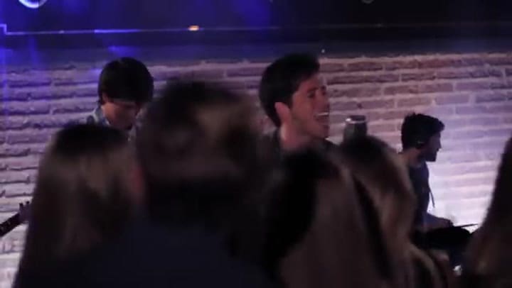 Se filtró un video de Juan Pablo de Gran Hermano como integrante de una banda musical