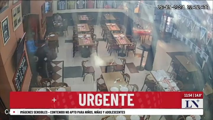 Policía mató a un hombre que lo amenazó con un cuchillo