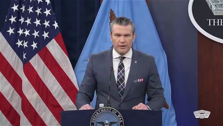 El análisis del Secretario de Defensa sobre la guerra en Irán