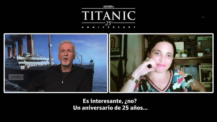 James Cameron habla con LA NACION sobre el reestreno de Titanic