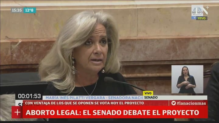 Pilatti: 'No estamos legislando para nosotros, estamos legislando para los jóvenes'