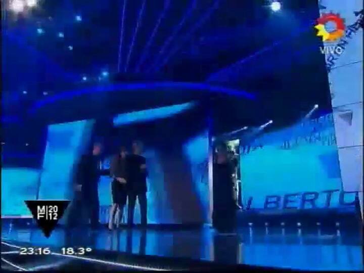 El emotivo discurso de Badía (Canal 13)