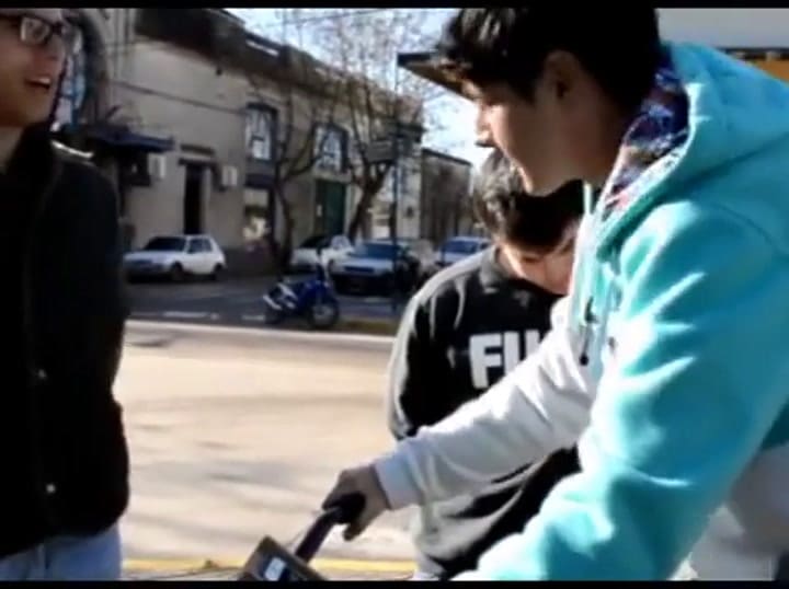 Una bici para cargar el celular