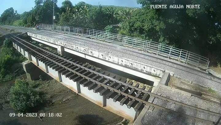 El escalofriante video donde casi se genera un accidente