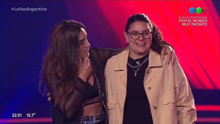 Lucila Garombo convencio a Soledad Pastorutti y sigue en La Voz Argentina
