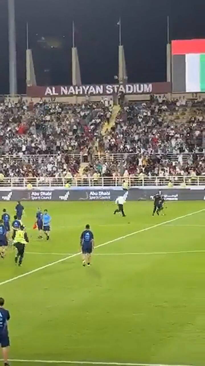 Quisieron acercarse a Lionel Messi