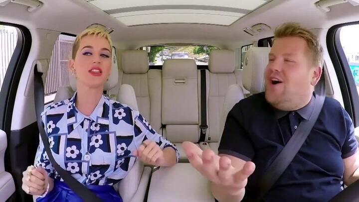 Katy Perry habla de su pelea con Taylor Swift en Carpool Karaoke