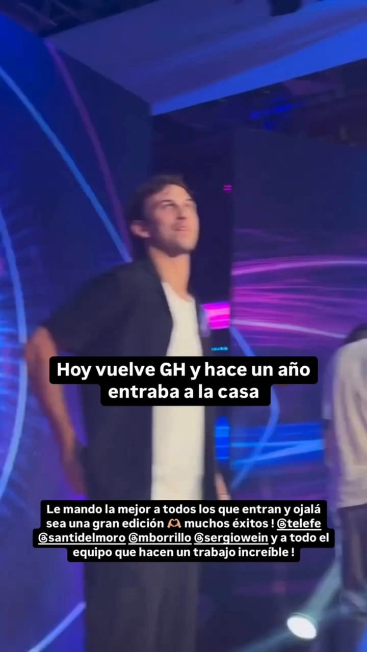 Bautista Mascia y el video que subió a horas del estreno de Gran Hermano