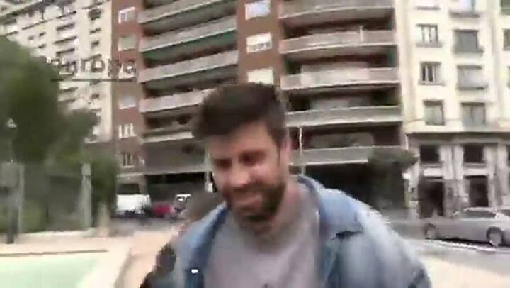 El golpe de Clara Chia que generó risas en Piqué