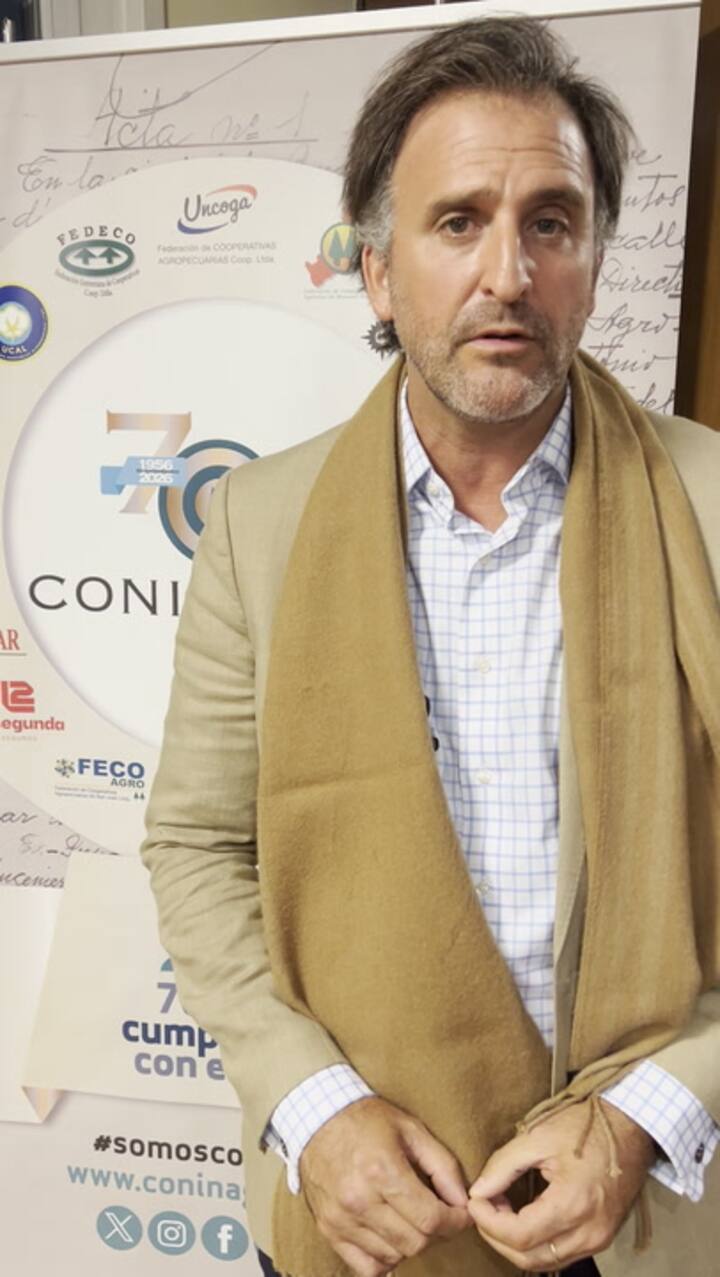 El senador Joaquín Benegas Lynch