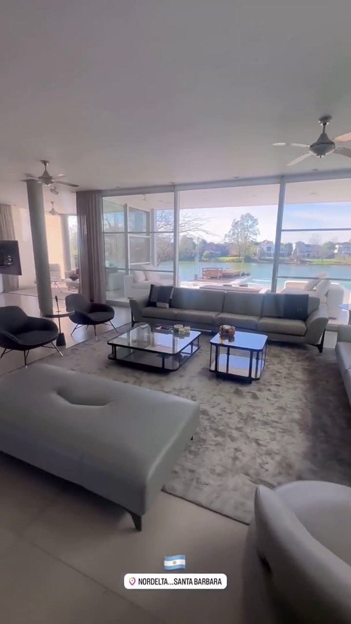 Wanda Nara Mostró El Interior De Su Lujosa Casa