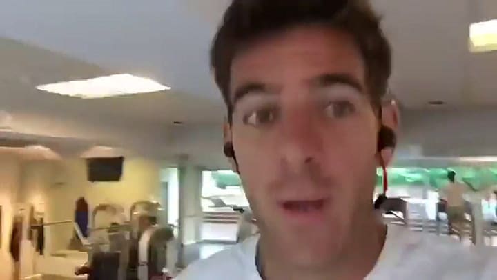Emotivo mensaje de Del Potro a sus amigos. Fuente: Youtube