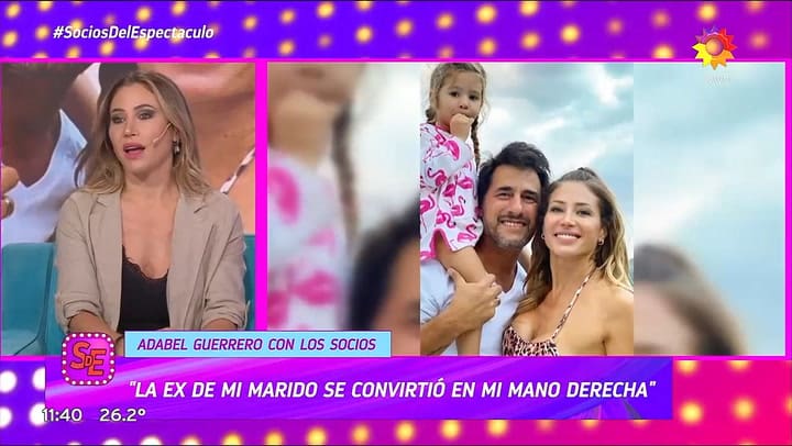 Adabel Guerrero conto que se ira de vacaciones con la ex de su marido
