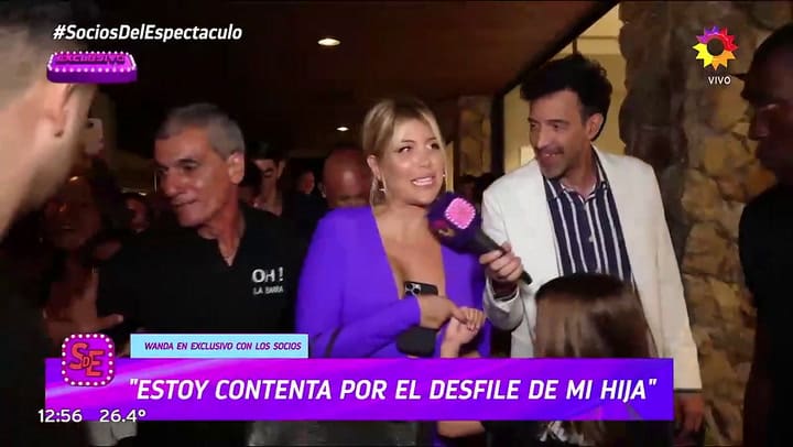 Wanda Nara habló de los rumores de romance con L-Gante