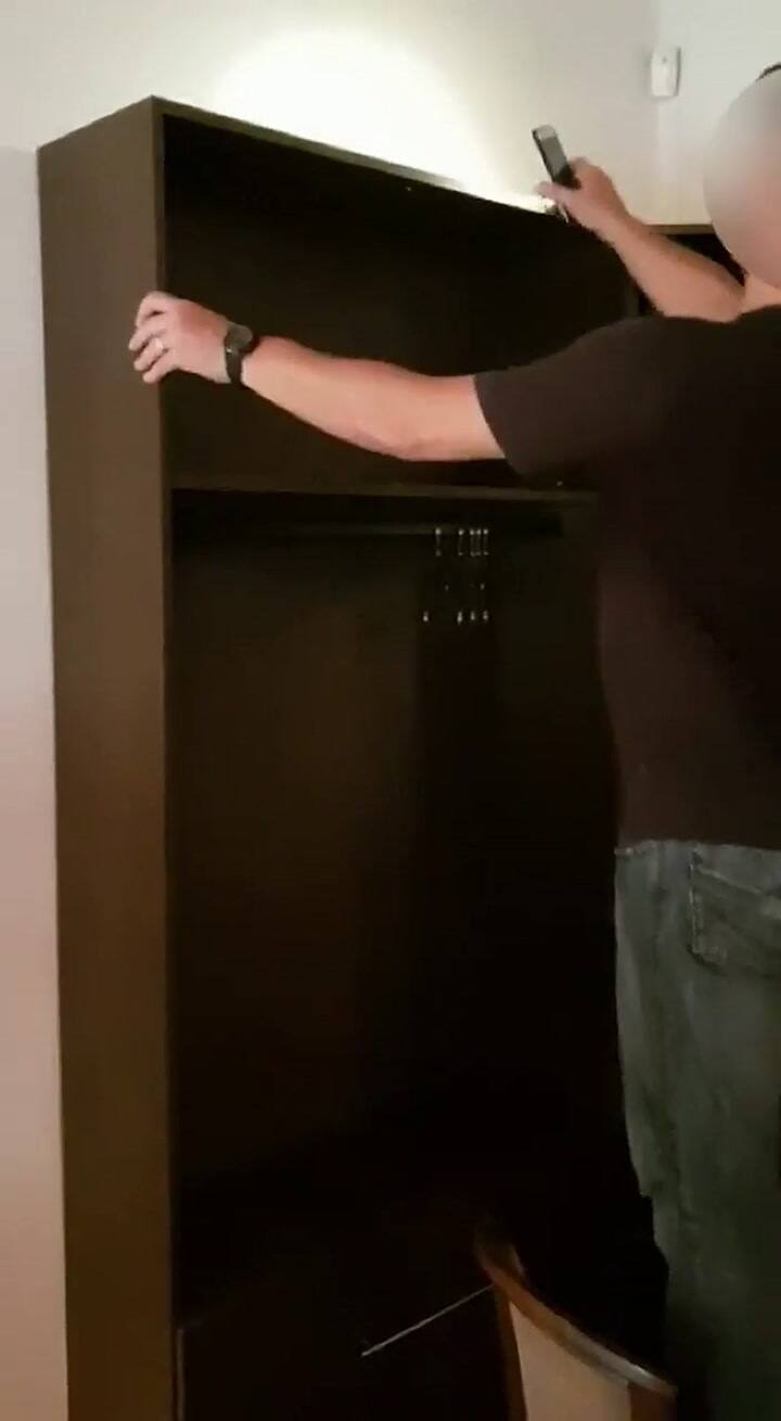 Inspeccionando el placard