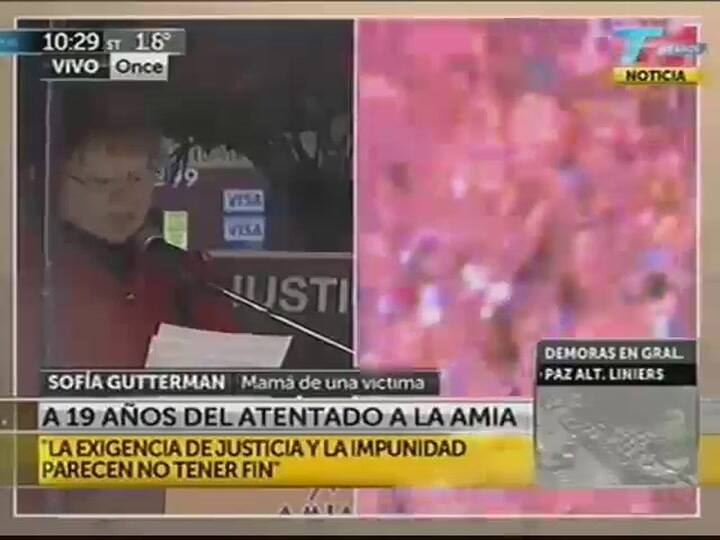Familiares de víctimas cargaron contra Timerman, Gils Carbó, D''''''''Elía y Rafael Correa (TN)