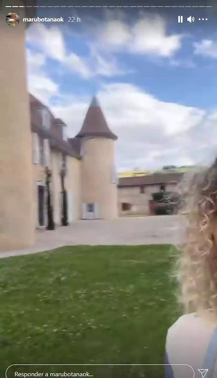 El imponente castillo donde Maru Botana quedó varada junto a toda su familia en Francia