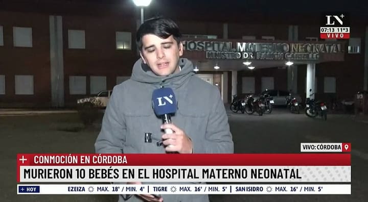 Córdoba: investigan la muerte de 10 bebés
