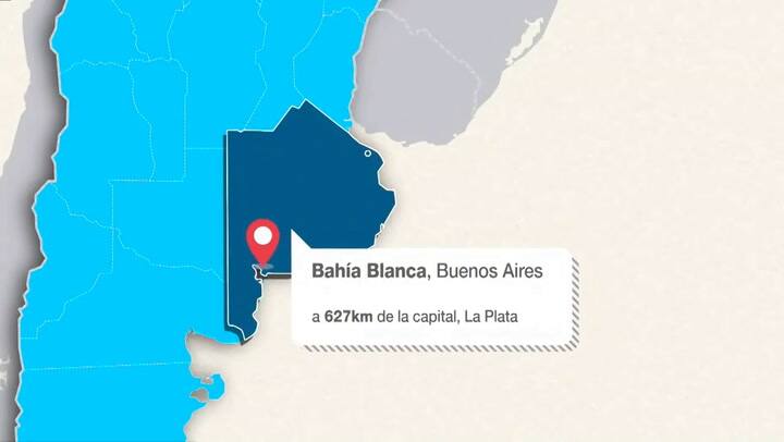 El presidente Mauricio Macri presenció la partida del buque regasificador Exemplar