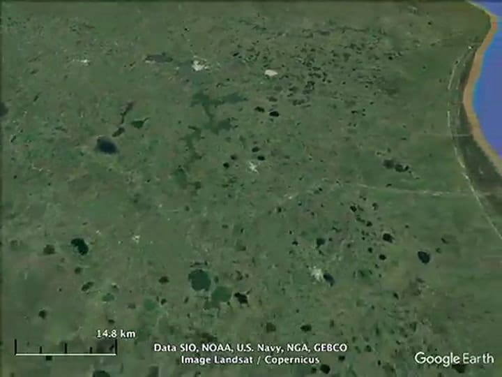 Ruta 2, kilómetro 141: Dónde queda el punto en el que volcó el micro