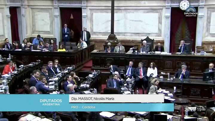 Massot: 'Las mayorías que no dan las urnas, las debemos tejer entre nosotros - Fuente: HCDN