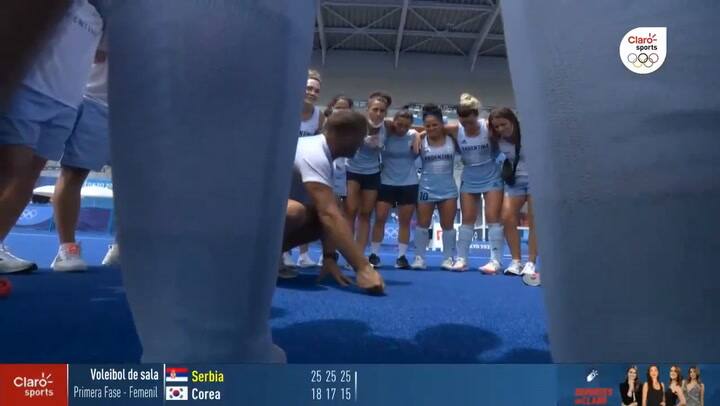 La arenga del Chapa Retegui a Las Leonas