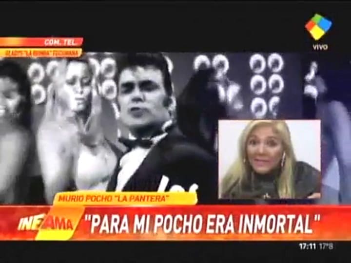 Gladys La Bomba Tucumana, sobre la muerte de Pocho La Pantera