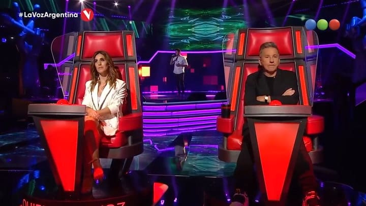 La Voz Argentina 2021: audiencia a ciegas de Hernán Lemos - Fuente: Telefe
