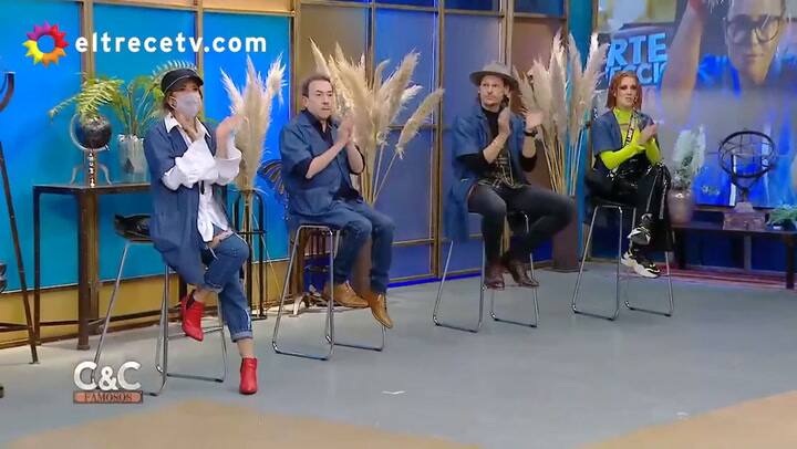 El emotivo regreso de Vero de la Canal a Corte y confección - Fuente: América