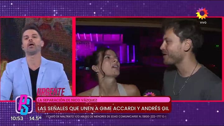 Nico Vázquez habló de su separación con Gimena Accardi