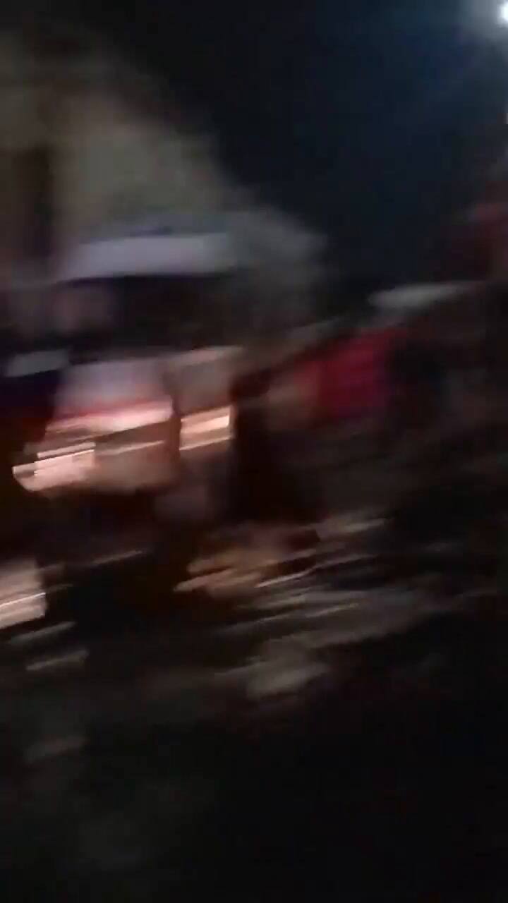 Las personas fallecidas quedaron en la calle hasta que llegó la asistencia médica