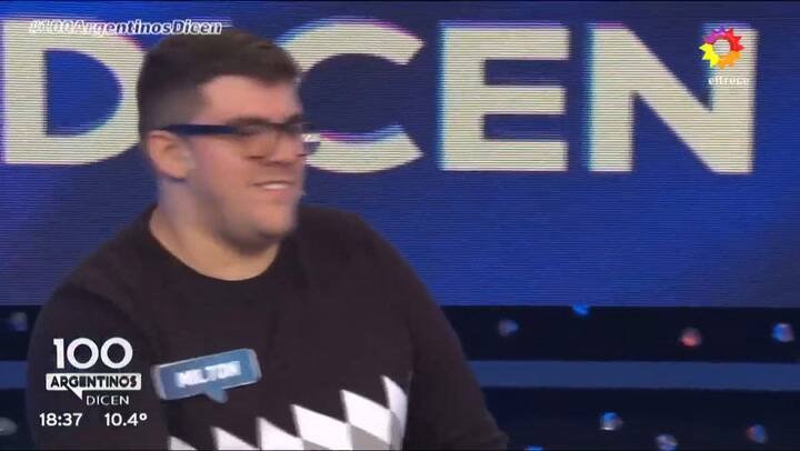 El imitador que simuló ser Darío Barassi en 100 Argentinos dicen y la rompió