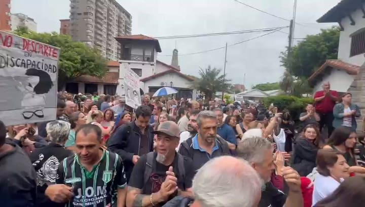 Protesta y tensión en la ANDIS