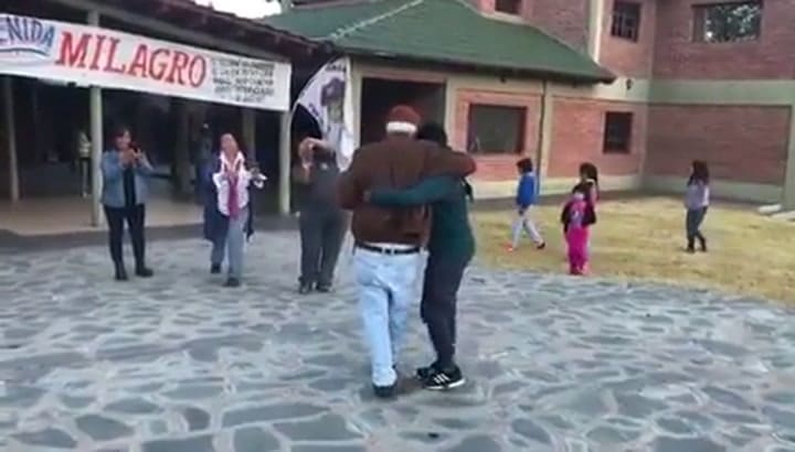 El reencuentro de Milagro Sala con su marido