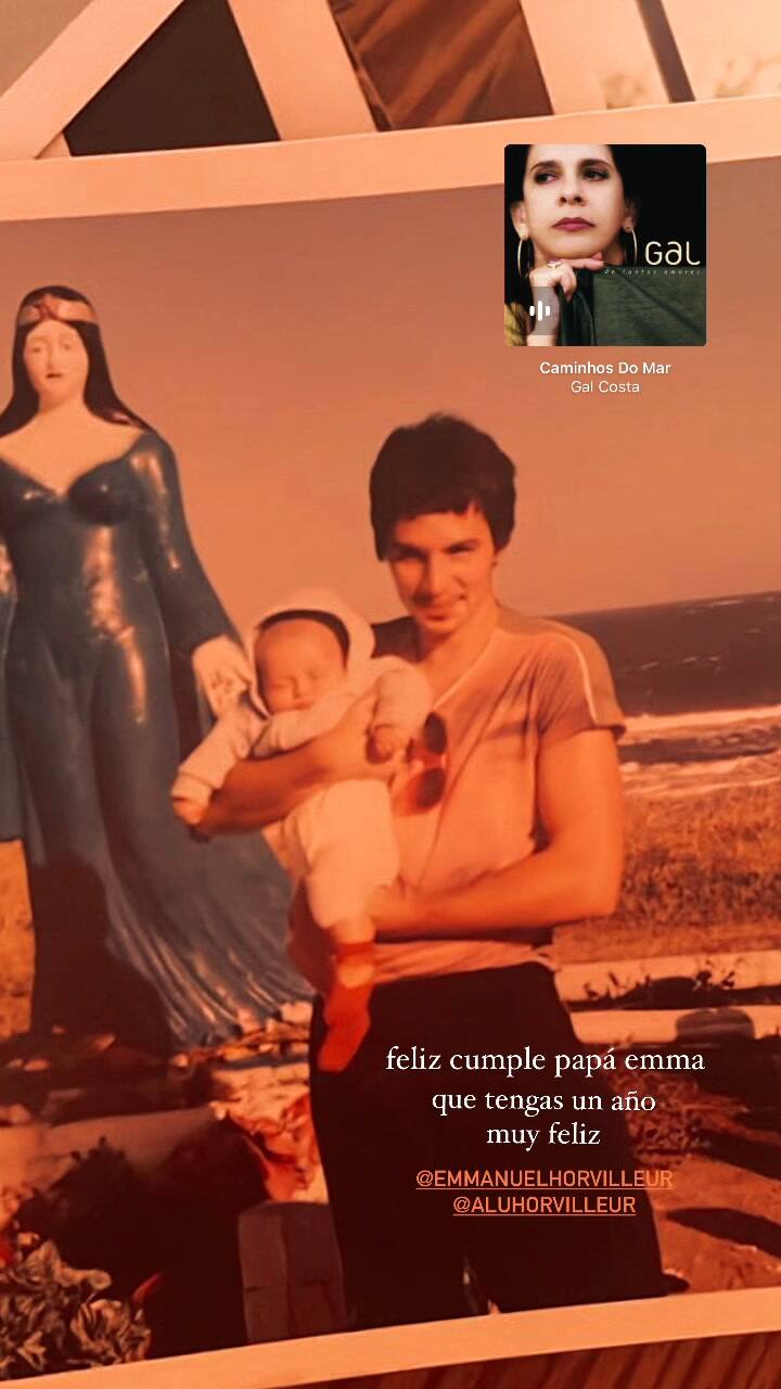 El saludo de Celeste Cid a Emmanuel Horvilleur